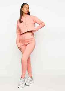 Jogger de alta elasticidad OEM para mujer, pantalones de yoga delanteros planos de secado rápido, estilo informal, producto de fábrica de gran venta para invierno - Product Image 2