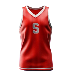 Maillot de basket-ball personnalisable 100% polyester respirant tissu en maille impression par sublimation grande taille uniforme de basket-ball d'été - Product Image 6