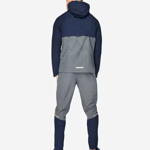 Chándal cortavientos de dos piezas de manga larga Diseño de servicio OEM Chándal cortavientos de ropa informal personalizada - Product Image 2