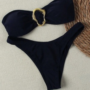 Traje de baño de una pieza sexy para mujer, traje de baño femenino 2025, Monokini ovalado de un hombro, traje de baño, ropa de playa, Biquini - Product Image 4