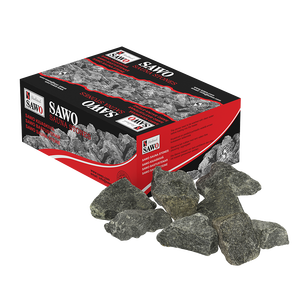 20KG Box Hochwertige Sauna Stones Rocks Echte SAWO R-990 für Sauna Heizung - Product Image 4