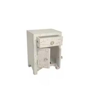 Pièce décorative artisanale d'artisanat artistique d'élégance en incrustation d'os faite à la main par crescent crafts - Product Image 3