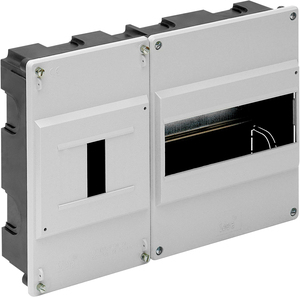 Scatola a incasso per ICP e distribuzione fino a 8 elementi, avorio, 277x188x55mm. (Solera 679) - Product Image 1