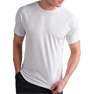 Derniers modèles de t-shirts pour hommes T-shirts à la mode pour hommes T-shirts pour adultes de couleur unie avec logo personnalisé par Dress Sports - Product Image 2