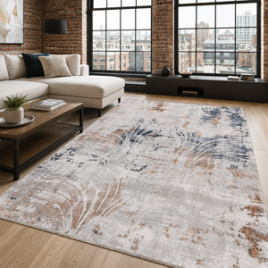 <b>Rug</b> Weavers RW7014 Vector Denim Modern Washable <b>Rug</b> Dropshipping Wholesale Washable Chenille 10 Sizes - Product Image 1