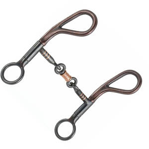 Reinsman Circle Y Johnson Hackamore Bit Alta calidad Western Horse Hackamore Bit Entrenamiento Equitación Rendimiento Bit Caballos - Product Image 4