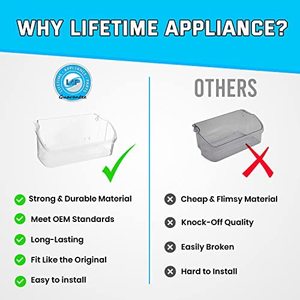 240324502 New Plastic Door Bin <b>Shelf</b> Compatible with Frigidaire for Kenmore Electrolux Refrigerator Parts for Household Use - Product Image 3