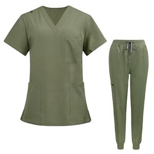 Uniformes Médicos Quirúrgicos Personalizados al por Mayor para Mujer, Conjuntos de Uniformes Médicos de Hospital, Servicio OEM, por BS 2026 - Product Image 1