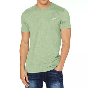 Venta al por mayor de nuevas camisetas de verano de alta calidad de los hombres de moda casual de manga corta 100% algodón camiseta para hombres de corte Suelto - Product Image 5