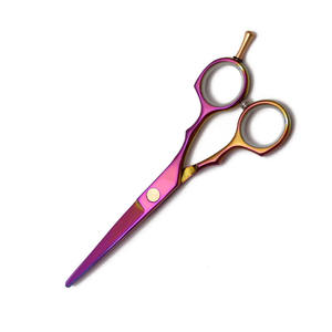 Ciseaux de coiffeur de qualité supérieure pour Salon de coiffure lame tranchante droite ciseaux de coupe de cheveux de coiffeur en acier inoxydable pour Salon - Product Image 4