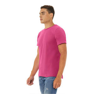 3001 JERSEY UNISEX MANGA CORTA Berry TEE 100% Algodón peinado y Ringspun Ideal para imprimir Camiseta de manga corta transpirable para hombres - Product Image 2