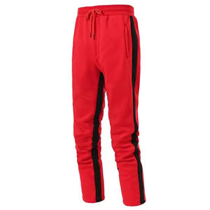 Chándal de algodón de diseñador para hombre, chándal de dos piezas con logotipo personalizado y pantalones de chándal para deportes de invierno, parte inferior lisa - Product Image 4