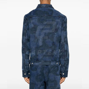 Chaqueta vaquera de invierno para hombre de alta calidad con servicios OEM Chaqueta vaquera de impresión personalizada de nuevo diseño para hombre - Product Image 3