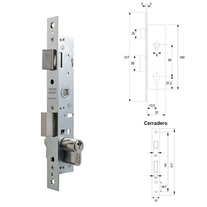 Serratura Tesa 2200-hz/15 - Product Image 2