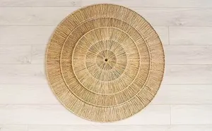 ผนังหวายตกแต่งบ้านดีไซน์ทันสมัยแขวนสีธรรมชาติศิลปะติดผนังสไตล์วินเทจสำหรับตกแต่งบ้านของแขวน3วอล - Product Image 3