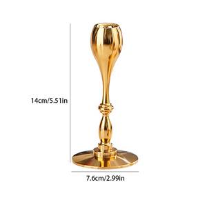 Stylish Slim Metal <b>Candle</b> <b>Stand</b> for Elegant Christmas Interior Decor for Weddings and Premium Tabletop Displays - Product Image 3