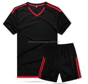 Maillot et chaussettes de football de sublimation respirant à séchage rapide personnalisé professionnel avec conception de vêtements de sport - Product Image 1