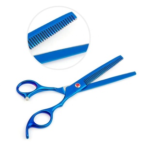 Tijeras de peluquero profesionales de diseño ergonómico, tijeras de corte de pelo de acero inoxidable con mango de acero - Product Image 2