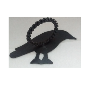 Servilletero de Metal en Forma de Arco, Anillo de Servilleta de Metal de Gran Venta, Anillo de Servilleta Negro Champán, Superventas - Product Image 3