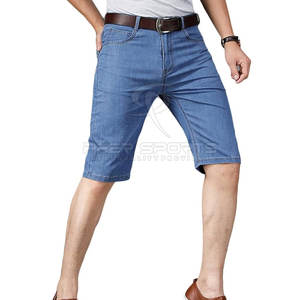 Precio Razonable Venta Caliente En Nuevo Stock Hombres Jeans Diseño Corto Sus Propios Hombres Jeans Corto Cómodo Desgaste Hombres Jeans Corto - Product Image 1