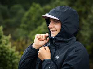 เสื้อกันลมโอเวอร์ไซส์แจ็คเก็ตมีฮู้ดกันน้ำย้อนยุคแนววินเทจสำหรับการวิ่งกลางแจ้งความหนาบาง - Product Image 3