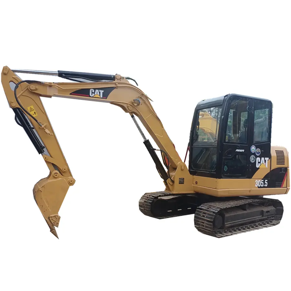 Hot Sale Second Hand Hydraulic Mini Excavator Cheap Small digger CAT305.5 in Shanghai China