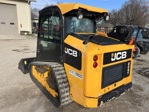JCB 270 Minicargador Cabina cerrada presurizada con calor y A/C, ISO o control manual dual/patrón H Control de joystick de 7 vías - Product Image 4