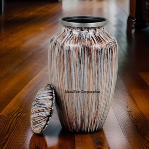 Urnas Funerarias de Cerámica Multicolores con Acabado Cepillado para Cenizas de Humanos y Mascotas, Urnas de Cremación, Recuerdos, Precio de Mayoreo del Fabricante - Product Image 4