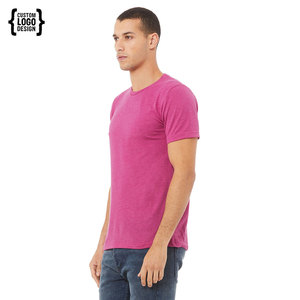 T-shirt régulier pour hommes Workout Running CVC Cotton Jersey Solid Quick Dry T Shirts - Product Image 2