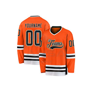 Nouveauté Maillot de hockey sur glace personnalisable disponible en plusieurs couleurs Conçu pour les adultes Maillots de hockey personnalisés - Product Image 4