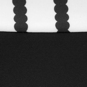 Conjunto de Bikini de Dos Piezas con Top Triangular y Tanga con Estampado Negro, Personalizable, de Alta Calidad, Sexy, para Playa - Product Image 3