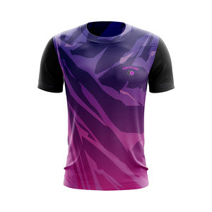 T-shirt de performance pour hommes Tissu léger Séchage rapide Design personnalisé Parfait pour le sport et le fitness Matériau respirant et doux - Product Image 1