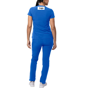 Ensemble de gommage de base pour femmes, Top Slim à col en V et pantalon Slim Cargo du Bangladesh, offre spéciale - Product Image 2