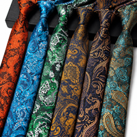 Cravate à motif Gravatas De Luxo Micro Cravatte Professionnel Paisley Green Tie Nueva Moda Corbata Paisley Necktie 7 cm