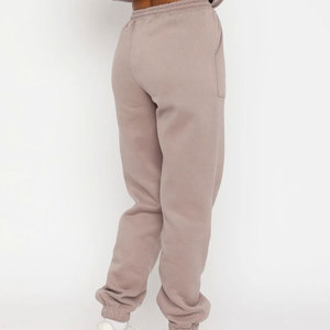 Pantalones de chándal de algodón pesado personalizados French Terry Joggers con bordado, ropa de calle unisex de fábrica OEM. - Product Image 4