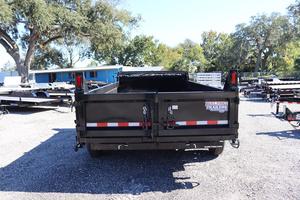 High Performance 7 x 14 FT Low Profile Hydraulic Tipping Dump Trailer 14K GVWR Heavy Duty Equipment Hauling Trailer - Product Image 2