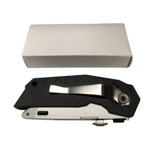 Nylon Quick Switch Dual-Blade <b>Folding</b> Safety Cutter <b>Utility</b> <b>Knife</b> DIY OEM Industrial Grade - Product Image 4