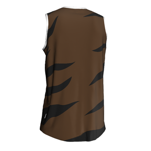 Final amarillo denso bordado baloncesto Jersey tamaño 24 secado rápido poliéster gimnasio Jersey sublimación impreso malla diseño - Product Image 5