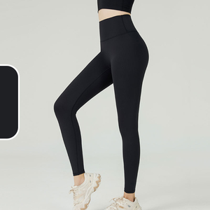 Workout Thick Non See Through Spandex Soft Sports High Waist Tummy Control Pants Gym Athletic Yoga <b>Leggings</b> <b>With</b> <b>Pockets</b> - Product Image 5
