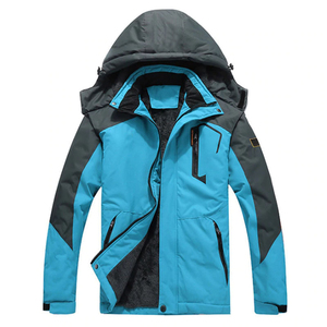 Veste de ski personnalisée en gros hommes imperméable polaire neige manteau thermique pour l'extérieur montagne ski snowboard veste grande taille - Product Image 3