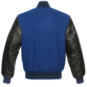 Chaqueta de Invierno Multicolor para Hombre al por Mayor, 100% Algodón, Cuello Acanalado, Cuello Alto, Personalizable, Chaqueta Universitaria Ecológica al por Mayor - Product Image 4