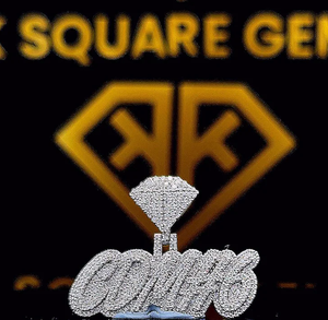 Pendentif Hip Hop Lettre Personnalisée pour Homme Bijoux de Glace Moissanite avec Votre Lettre pour Enfants - Product Image 6