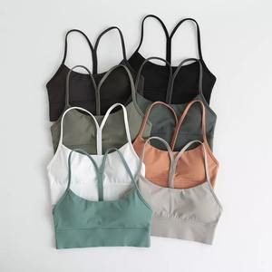 Top personalizado de alta calidad para mujer, Top corto de Yoga para entrenamiento, Sujetador deportivo para Fitness - Product Image 2