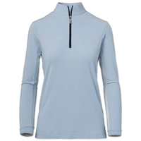 Hauts de base pour femmes équestres de qualité supérieure pour l'équitation, antibactériens, respirants, en tissu spandex/polyester, coupe ajustée