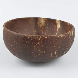 Bols en coquille de noix de coco écologique avec motif sculpté unique fait à la main au Vietnam - Product Image 1