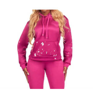 Buy New Products Spring <b>Women</b> <b>Quarter</b> <b>Zip</b> Pullover Long Sleeve Crop Top High Waist Tight Pant Solid 2 Piece Set <b>Women</b> Clothing - Product Image 1