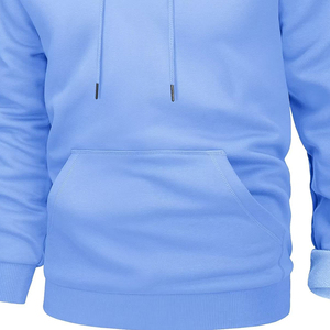 Sweat à capuche pour homme de haute qualité, nouvelle mode, grande taille, manches longues, col à capuche, streetwear, basiques confortables - Product Image 2