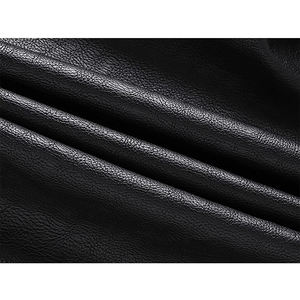 Chaqueta de Cuero Genuino para Hombre, Talla Grande, con Cierre, Estilo Urbano, Impermeable y Transpirable, Directo de Fábrica, Alta Calidad - Product Image 2