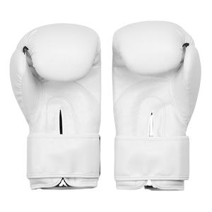 Guantes de Boxeo Profesionales de Cuero Sintético Transpirables y Ligeros de Medio Dedo, de Secado Rápido, con Cordones en la Muñeca, para Sanda y MMA, Talla L - Product Image 4