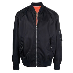 Veste bomber de baseball pour homme, tendance, personnalisée, résistante à l'eau et au vent, 100 % polyester. - Product Image 1